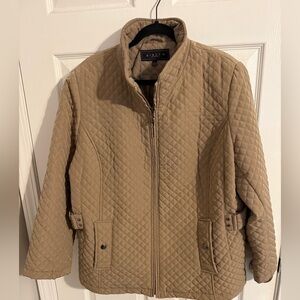 Giacca Khaki Quilted Utility Jacket